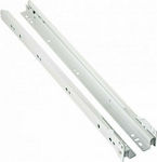 F.F. Group Drawer Expanding Hardware White 60cm 2pcs 37052