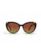 Mohiti Skyline Women's Sunglasses with Brown Tartaruga Plastic Frame and Brown Polarized Lens AT8171 BR