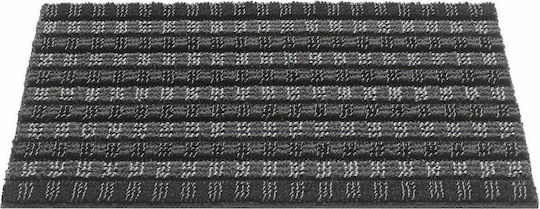 Sdim Πατάκι Εισόδου Μοκέτα Quadro Scrape 052 Graphite 40x60εκ.