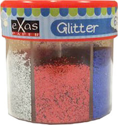 Exas Paper Χρυσόσκονη Glitter Πολύχρωμη 50gr