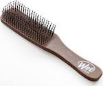 Wet Brush Men’s Detangler Brown Leather Bürste Haare für Entwirren