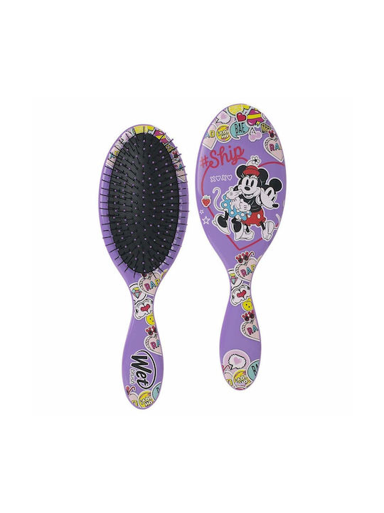 Wet Brush Παιδική Βούρτσα Μαλλιών Mickey Mouse So In Love Μωβ