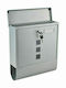 Malatec Outdoor Mailbox Inox in Silver Color 30.7x10x34cm