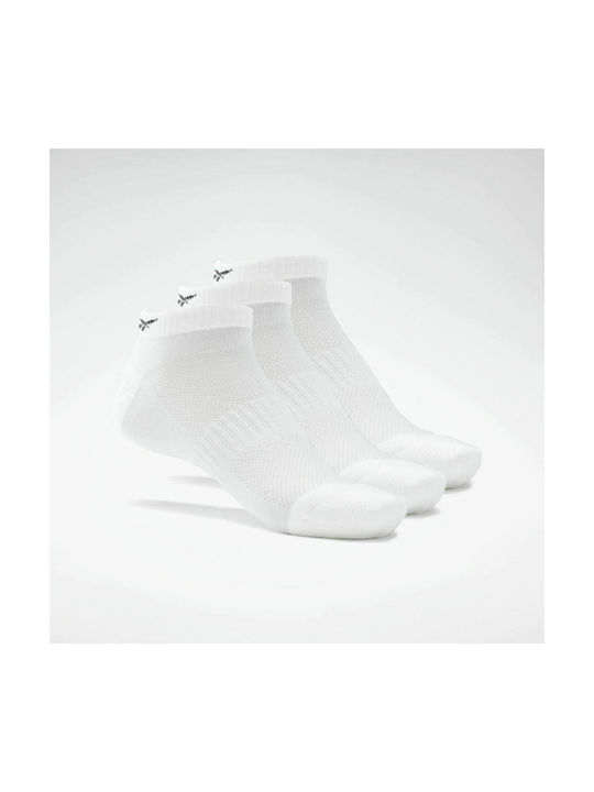 Reebok Active Foundation Αθλητικές Κάλτσες Λευκές 3 Ζεύγη