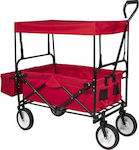 Foldable Garden Cart 104x53x108cm
