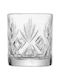 Uniglass Royal Σετ Ποτήρια Ουίσκι από Γυαλί 305ml 12τμχ