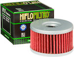 Hiflofiltro HF137 Φίλτρο Λαδιού Μοτοσυκλέτας για Suzuki DR 650 91'-10'/XF 650 97'-02'/DR 800 99'-00 XF650 Freewind
