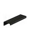 Viometale 05.78 Mâner Mobilier Mânere de mobilier din Metal Negru Mat 38mm (Distanța între Centre 160mm) 1buc