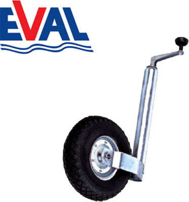 Eval Trailer Jack Adjustable with Inflatable Wheel