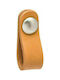 Viometale 01.155 Buton Mobilier din Piele Bej / Nichel mat 01.155/20.53 01.155 1buc