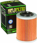 Hiflofiltro HF152 Φίλτρο Λαδιού Μοτοσυκλέτας για Aprilia