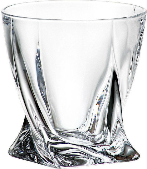 Bohemia Quadro Ποτήρι Ουίσκι Κρυστάλλινο 340ml