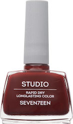 Seventeen Studio Rapid Dry Lasting Burgundy Nai...