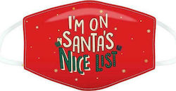 Puckator Christmas Face Covering I'm On Santa's...