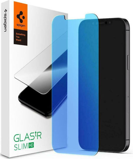 Spigen GLAS.tR AntiBlue Tempered Glass (iPhone 12 mini)