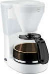 Melitta Easy II Filter Coffee Machine 1050W White