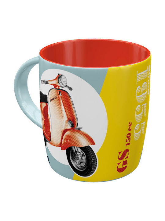 Nostalgic Art Vespa GS150 Ceramic Cup Multicolour