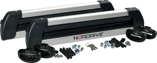 Nordrive Nordic-King Car Ski Mounts Suitable for 4 Ski Pairs or 2 Snowboards