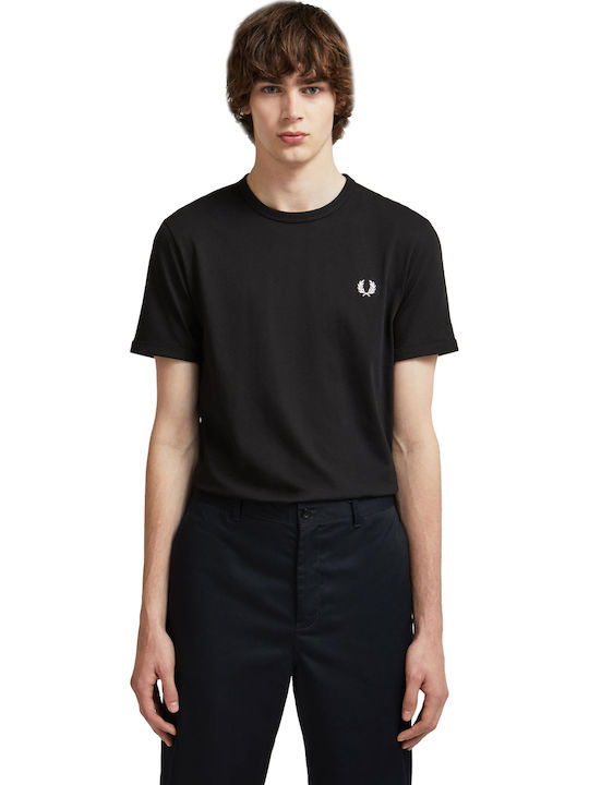 Fred Perry T-shirt Μαύρο