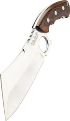 United Cutlery Gil Hibben Cleaver Bloodwood Version Brown Machete in Leather Sheath United Cutlery Gil Hibben Cleaver Bloodwood Version Brown Machete in Leather Sheath