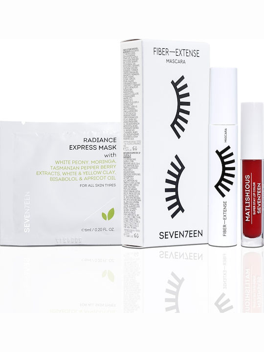 Seventeen Fiber Сет за грим за Лице, Очи и Устн...