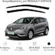 Heko Set of Windbreakers Front Car Dark Fime for Renault Espace 2pcs