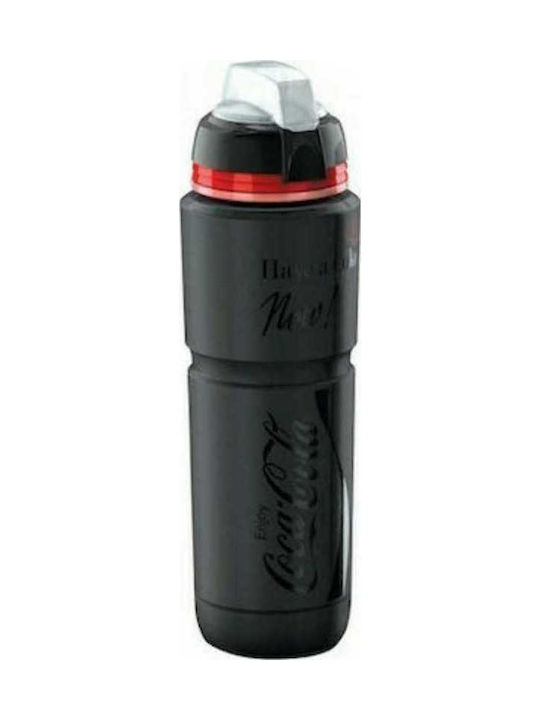 Elite Maxi Corsa Cycling Plastic Water Bottle 1000ml Black