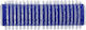 Assim Heated Wire Mesh Rollers 15mm in Blue Colour 12 Pieces