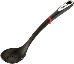 Tefal Deep Nylon Colander Pasta Spoon Black Ingenio