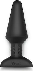 b-Vibe Rimming Plug 2 Anal Plug with Wireless Functionality and Vibration XLarge Black 17cm