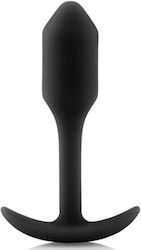 b-Vibe Snug Plug 1 Анален Щепсел Черен 8.6см b-Vibe Snug Plug 1 Анален Щепсел Черен 8.6см