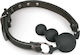 Easytoys Ball Gag with Silicone Beads Φίμωτρο σε Μαύρο Χρώμα
