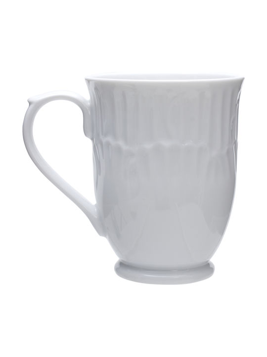 Oriana Ferelli PW2 Cană Ceramică Albă 340ml