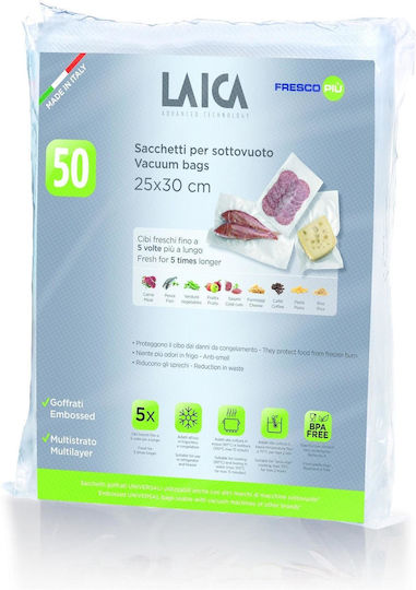 Laica VT3510 Flat Vacuum Sealer Bag 250x300mm 50pcs