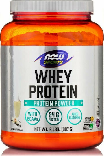 Now Foods Sports Whey Protein Whey with Flavor Vanilla Cream 907gr