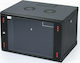 Elegant Монтиран на стена Рак кабинет 12U 60x60см Черен ELGW12U6060BL111