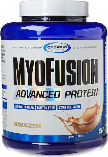 Gaspari Myofusion Advanced Protein Fără gluten cu Aromă de Unt de arahide 1.814kg