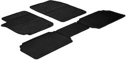 Gledring Set Front and Back 5pcs for Citroen Xsara 2010 Black