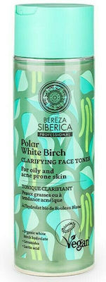 Natura Siberica Lotion Τόνωσης Bereza Polar White Birch Clarifying για Λιπαρές Επιδερμίδες 200ml