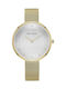 Mini Focus Women's Watch with Gold Metal Bracelet