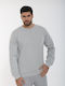 Men's cotton sweatshirt Light grey