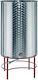 Minox Δοχείο Inox Κωνικό Ανοικτού Τύπου Κωνικό 100lt 21781