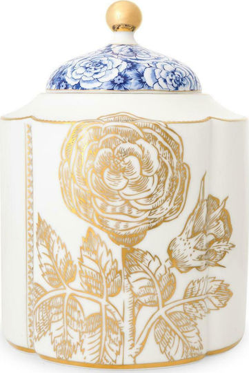 PiP Studio Royal Vase for Tea with Lid Made of White Porcelain 1900ml 1 Piece