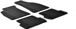 Gledring Set Front and Back 4 Pieces for Audi A4 2007-2015 Black