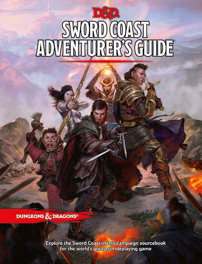 Wizards of the Coast Dungeons & Dragons Sword Coast Adventurer's Guide DD5 Ръководство WTCB24380
