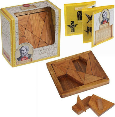 Professor Puzzle Archimedes Stomachion Wooden Puzzle for 6+ Years GM-7