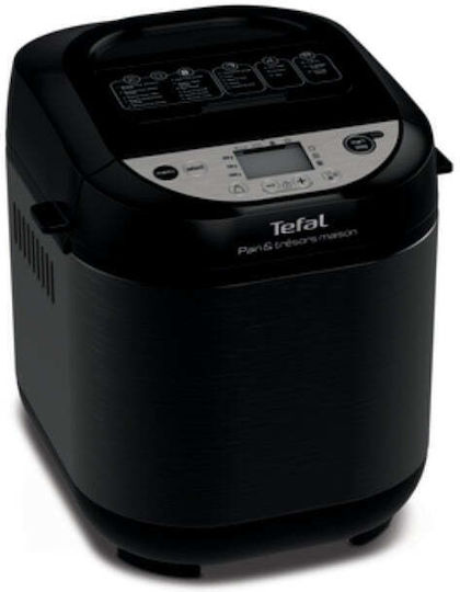 Tefal Pain et Tresors Maison Brotbackautomat mit 700W Leistung und 1000gr Kapazität mit 22 Programmen
