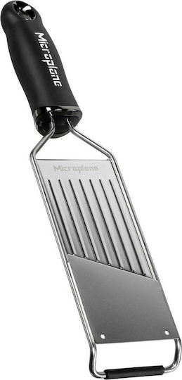 Microplane Gourmet Răzătoare de Brânză din Oțel Inoxidabil Negru 32x7.5x3cm
