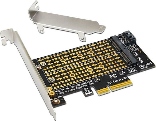 Powertech M.2 Key M&B NVMe to PCIe x4 (TOOL-0049)
