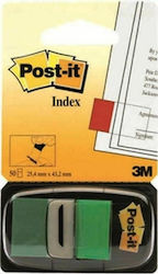 3M Post-it Selbstklebende Lesezeichen Grün 50 S...